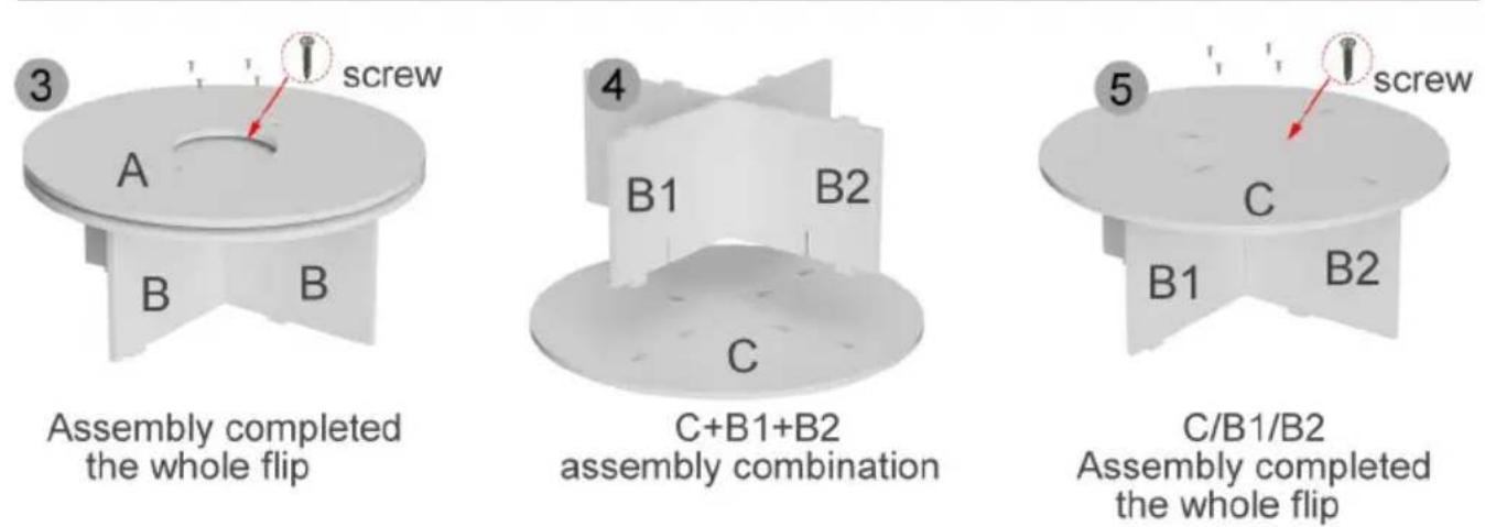 Vevor OY-XZXJ-01 - ASSEMBLY STEPS - 2