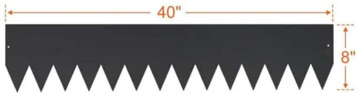 Vevor ZY-40X6-3Black - SPECYFIKACJE PRODUKTU - 2
