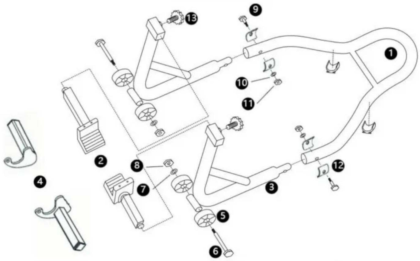 Vevor TD-003-05R - ISTRUZIONI PER L'INSTALLAZIONE - 1