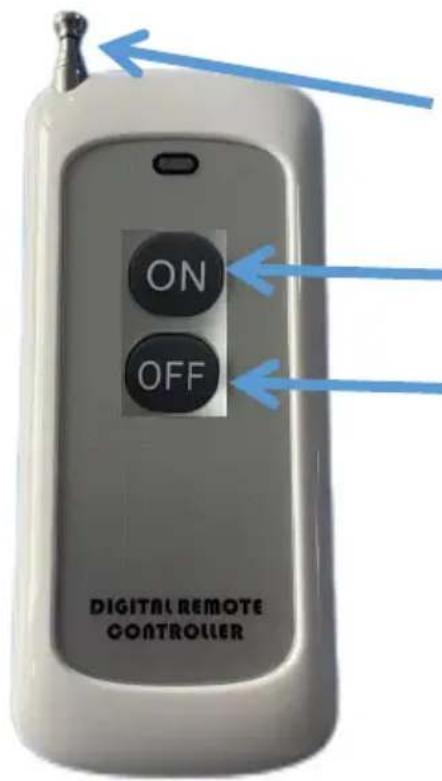 Vevor SGM-1500 - ●Instructions for use of the wireless remote control. - 1