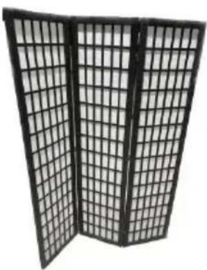 Vevor SS-001-4P-BL - JAPANESE ROOM DIVIDER - 1