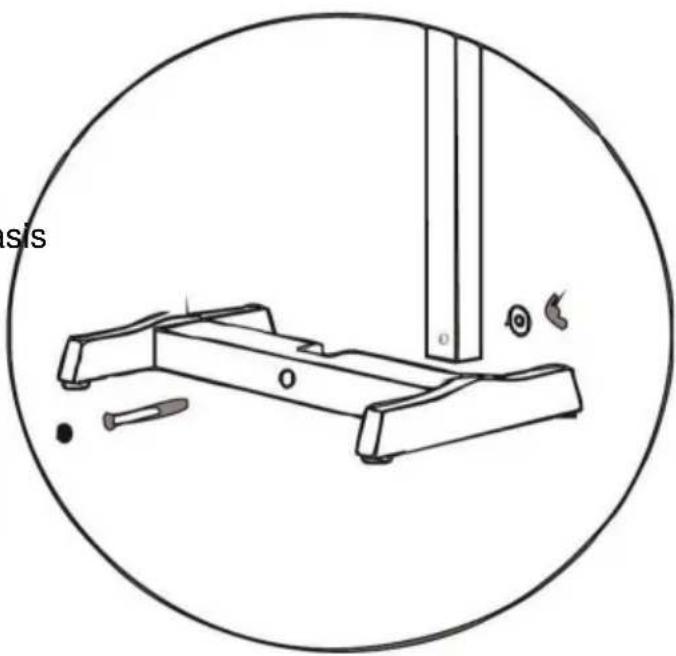 Vevor UPZP-24SE - STAP 1: De basis monteren - 1