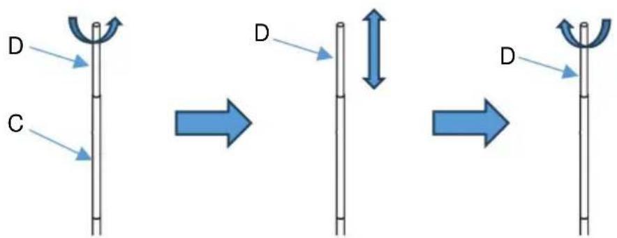 Vevor WK320016-2 - Instruktioner for hojdjustering - 1