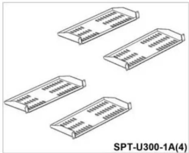 Vevor SPT-U300-1A4 - Server Rack Shelf - 3