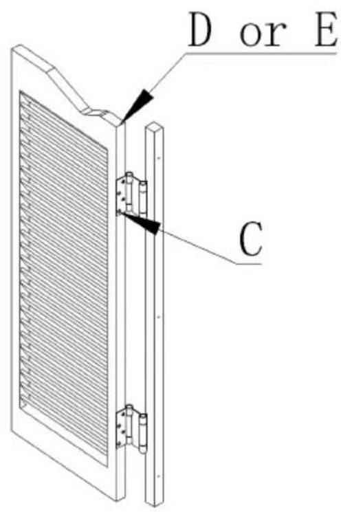Vevor SS-door2-WH-4 - Product Installation - 5