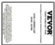 Vevor KT2027B - COMPONENTS - 6