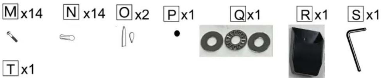 Vevor ZP-18S-V2 - PARTS LIST - 4