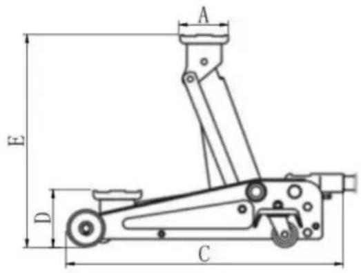 Vevor WD-A-02000-B00-0 - TECHNISCHE SPECIFICATIE - 1