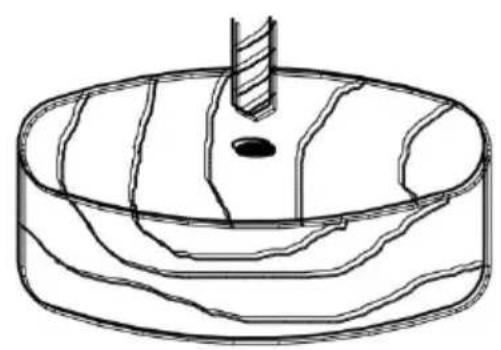 Vevor KP2-3/4 - Prepare the wokpiece the following way: - 1