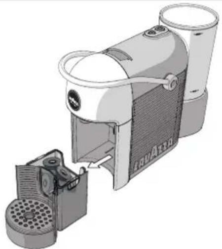 Lavazza A Modo Mio Jolie Plus Evo - PULIZIA CASSETTO RACCOGLI CAPSULE USATE E CASSETTO RACCOGLI GOCCE - 1
