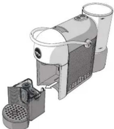 Lavazza A Modo Mio Jolie Plus Evo - LIMPIEZA DEL CAJON DE RECOGIDA DE CAPSULAS USADAS Y CAJON DE RECOGIDA DE GOTAS - 1