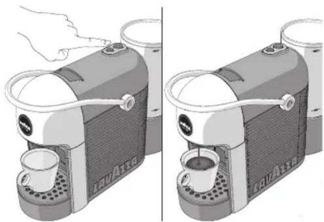 Lavazza A Modo Mio Jolie Plus Evo - PREPARACION DE CAFÉ - 4