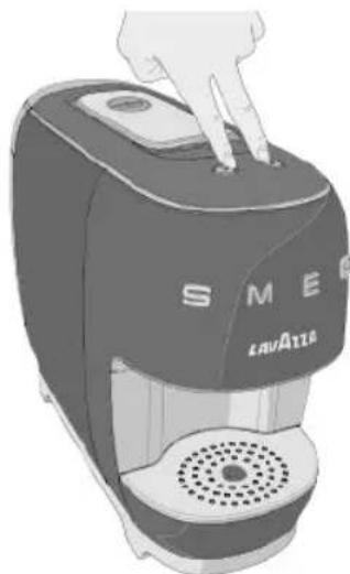 Lavazza A Modo Mio SMEG - FUNCTION EXTINCTION AUTOMATIQUE - 1
