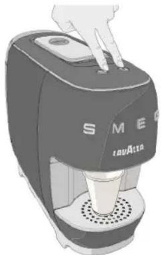 Lavazza A Modo Mio SMEG - To decalcify the machine, It is recommended that the Lavazza DESCALING agent should be used. - 1