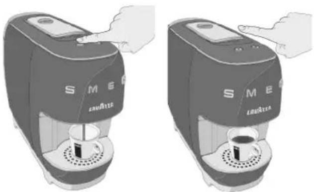 Lavazza A Modo Mio SMEG - PROGRAMACION DE LA DOSIS - 2