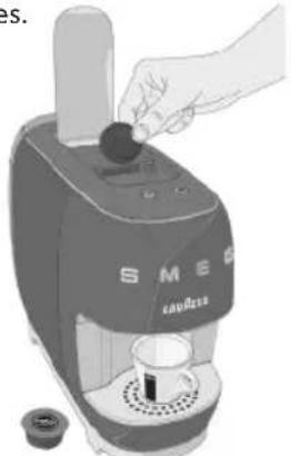 Lavazza A Modo Mio SMEG - PROGRAMMATION DES DOSES DE CAFÉ - 1