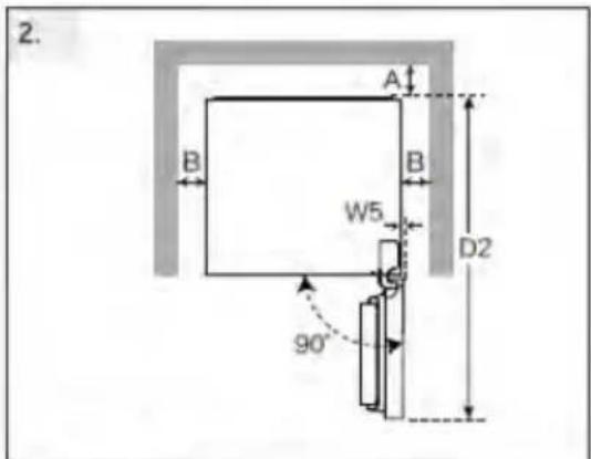 CANDY CNCQ2T518DB - Συνιστώμενος χώρος - 2