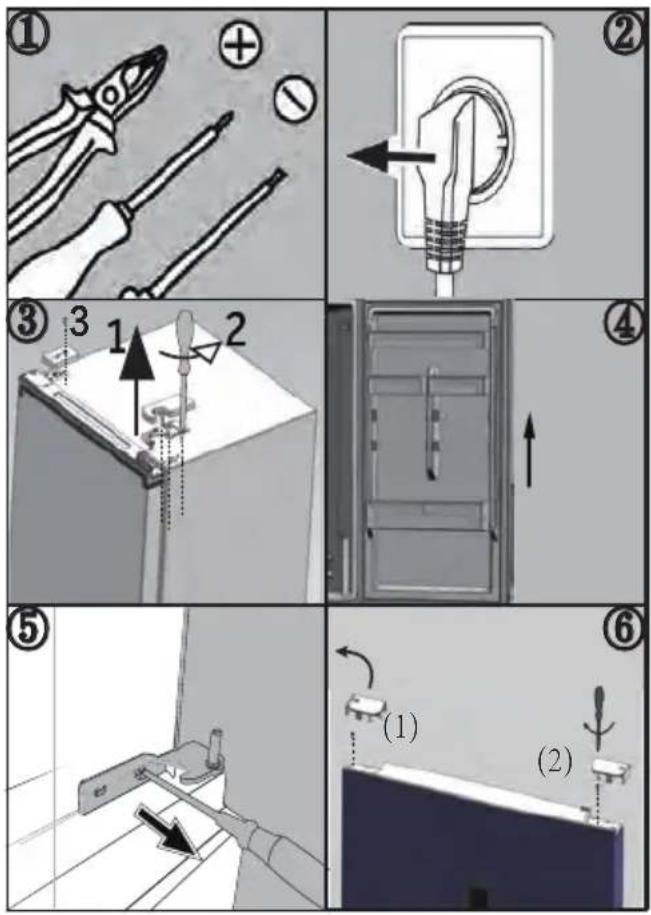CANDY CNCQ2T518DB - Assembly steps - 1