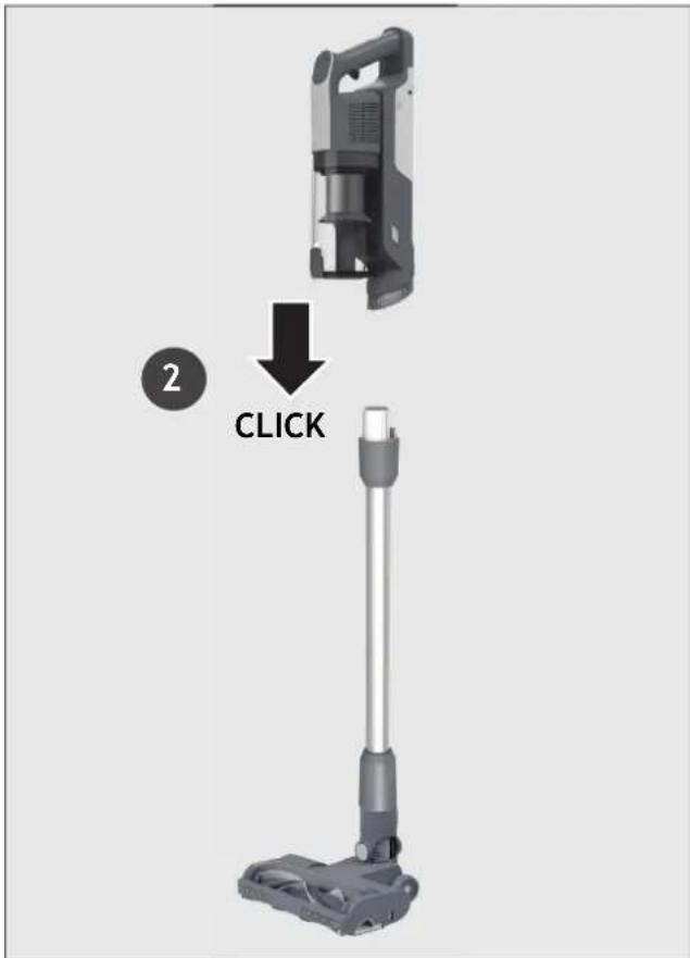 HOOVER HF310P 001 - PREPARING YOUR CLEANER - 2