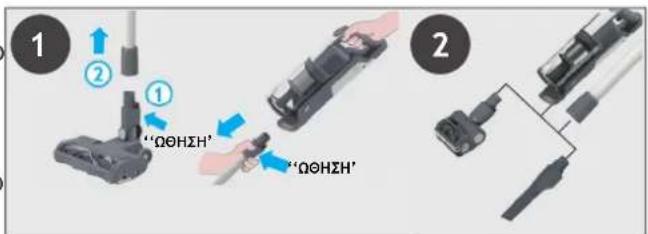 HOOVER HF310P 001 - ΚΑΘΑΡΙΣΜΟΣ ΨΗΛΩΝ ΕΠΙΦΑΝΕΙΩΝ / ΛΕΙΤΟΥΡΓΙΑ ΧΕΙΡΟΣ - 1