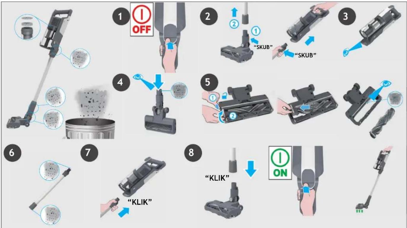 HOOVER HF310P 001 - 5.5BLOKERINGER - 1