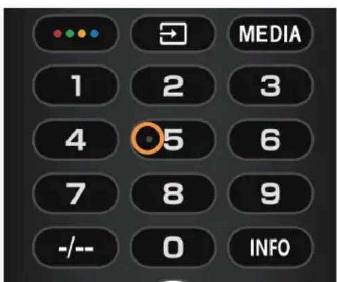 HAIER H65M92FUX - Тактилни точки на копчињата на далечинскиот управувач - 1