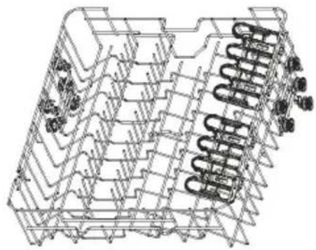 CANDY CIP 3D9E0B - Upper rack - 1