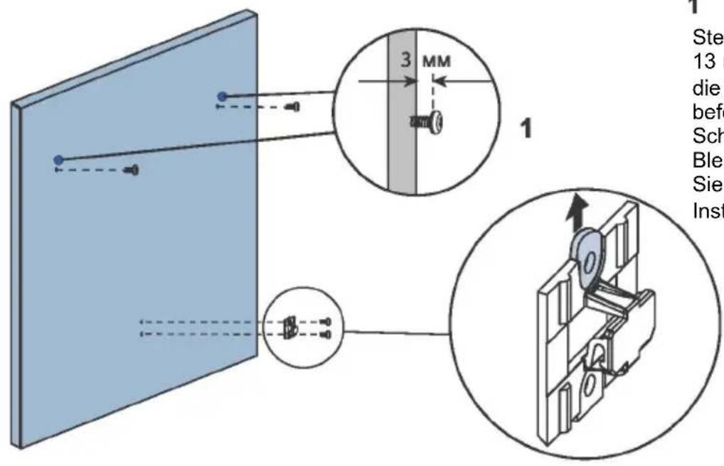 CANDY CIP 3D9E0B - Anbringen der maßgefertigten Frontblende - 1