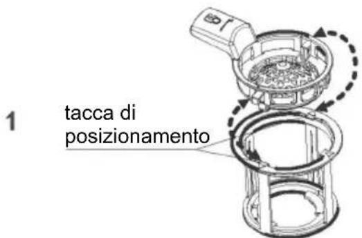 CANDY CIP 3D9E0B - Sostituzione dei filtri: - 1