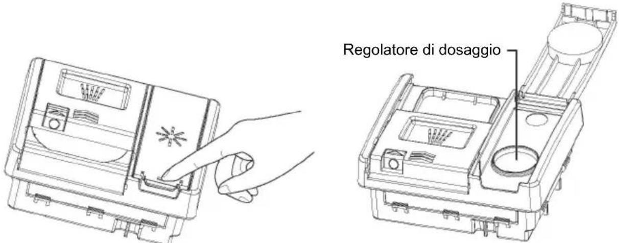 CANDY CIP 3D9E0B - Come ricaricare il dosatore di brillantante - 1