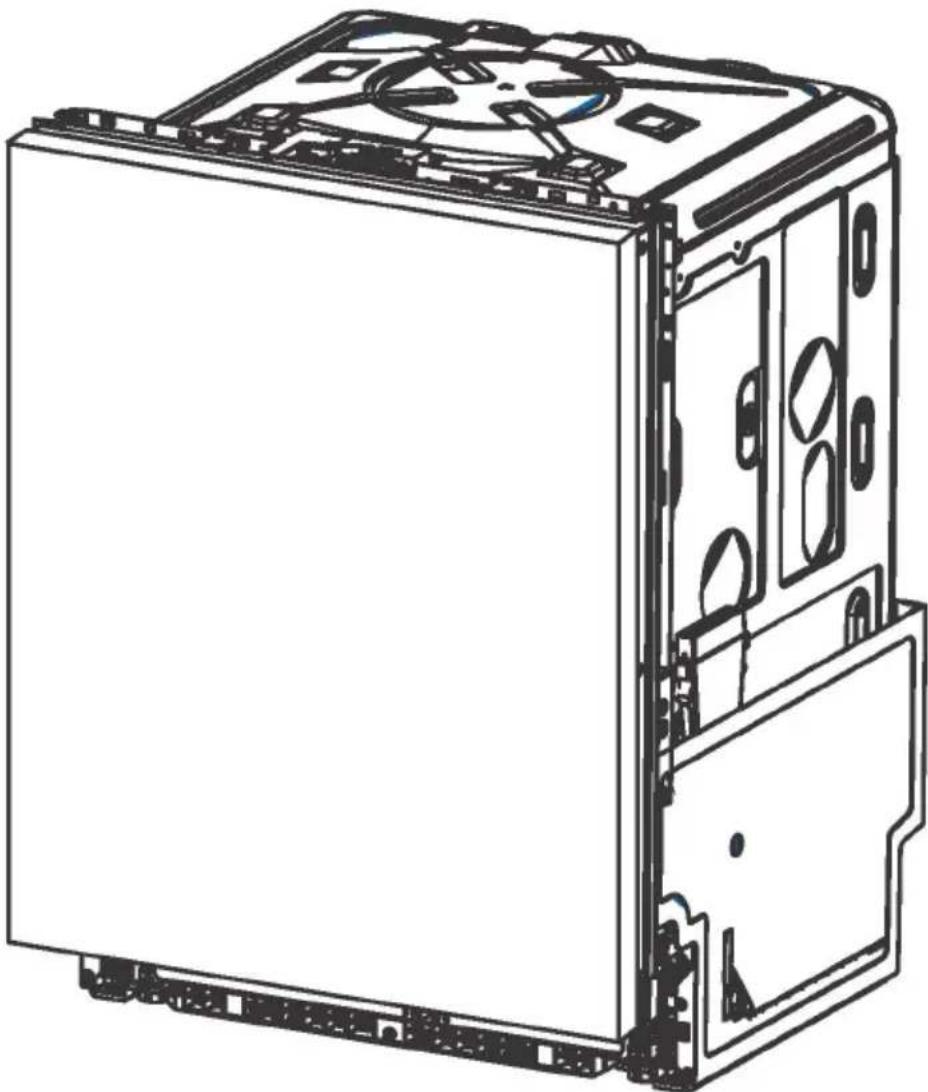 CANDY CIP 3D9E0B - Front panel material specifications - 1