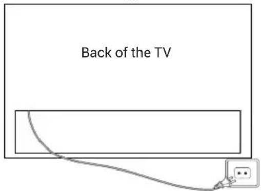 HAIER H100S90FUX - TURNNING ON THE TV - 1