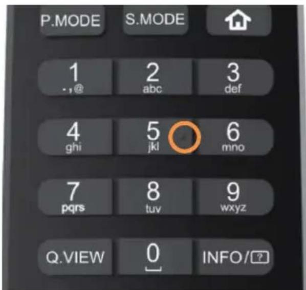 HAIER H100S90FUX - Uzaktan kumanda düğmelerindeki kabartmalı noktalar - 2