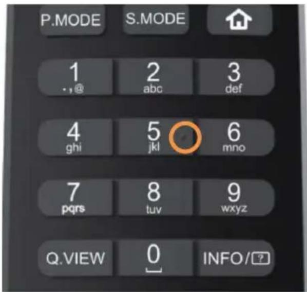 HAIER H100M96FUX - Тактильні точки на кнопках пульта дистанційного керування - 2