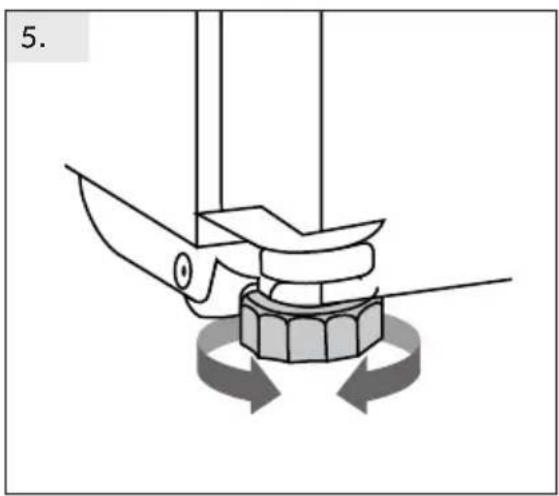 HAIER HDR5818DNSS - Aigning the appliance (Fig.4.5.6.) - 1