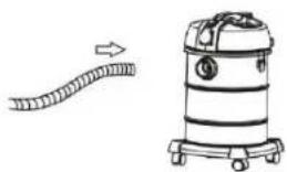 Stahlmann VAC3300 - Suction hose: - 5
