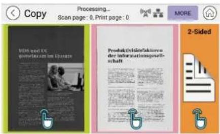 AVISION AM4032iw - Copie d'un document recto verso - 2