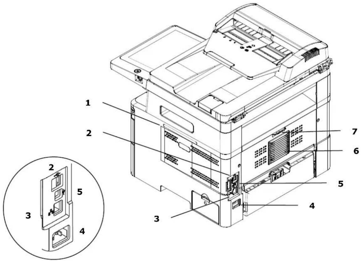 AVISION AM4032iw - Vue arrière - 1