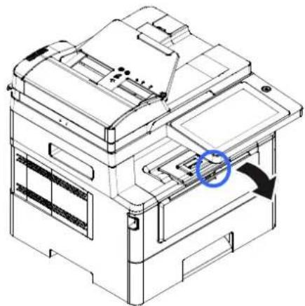 AVISION AM4032iw - Locations of the Jammed Paper (Endroits susceptibles de bourrage de papier) - 4