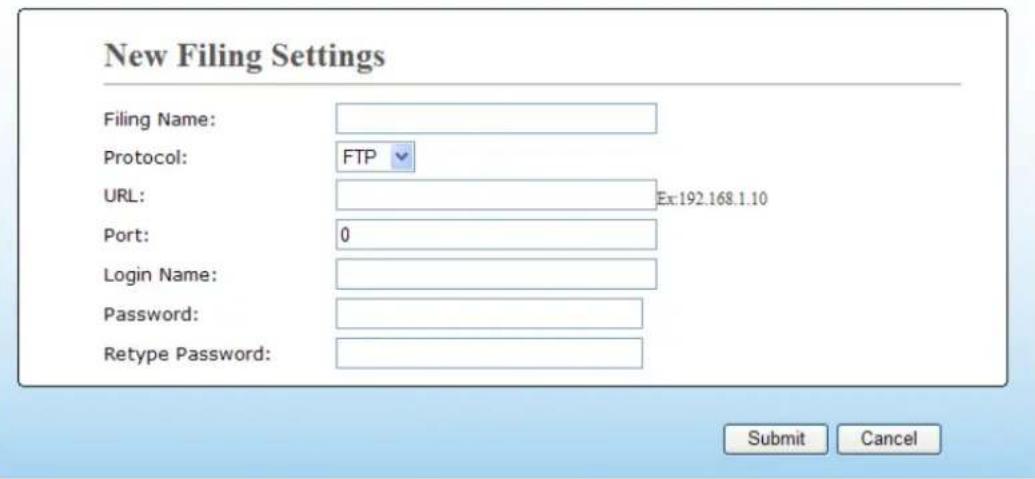 AVISION AM4032iw - Pour configurer FTP ou SMB comme destination d'archivage, - 2