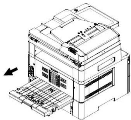 AVISION AM4032iw - Locations of the Jammed Paper (Endroits susceptibles de bourrage de papier) - 3