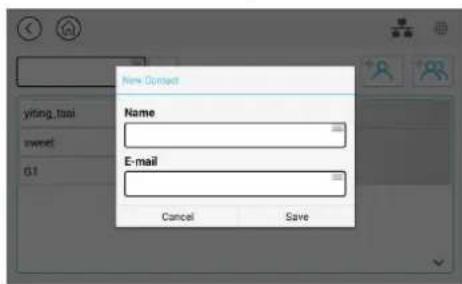 AVISION AM4032iw - Sélectionner un destinataire dans le carnet d'adresses - 5