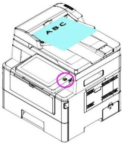 AVISION AM4032iw - Mise en marche de l'imprimante - 1