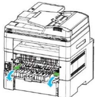 AVISION AM4032iw - Locations of the Jammed Paper (Endroits susceptibles de bourrage de papier) - 7