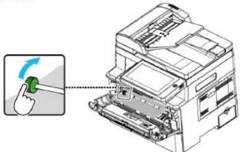 AVISION AM4032iw - Locations of the Jammed Paper (Endroits susceptibles de bourrage de papier) - 10