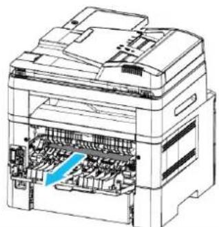 AVISION AM4032iw - Locations of the Jammed Paper (Endroits susceptibles de bourrage de papier) - 8