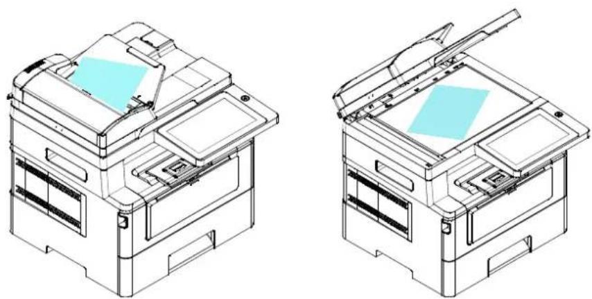 AVISION AM4032iw - Positionnement de votre document en toute simplicité - 1