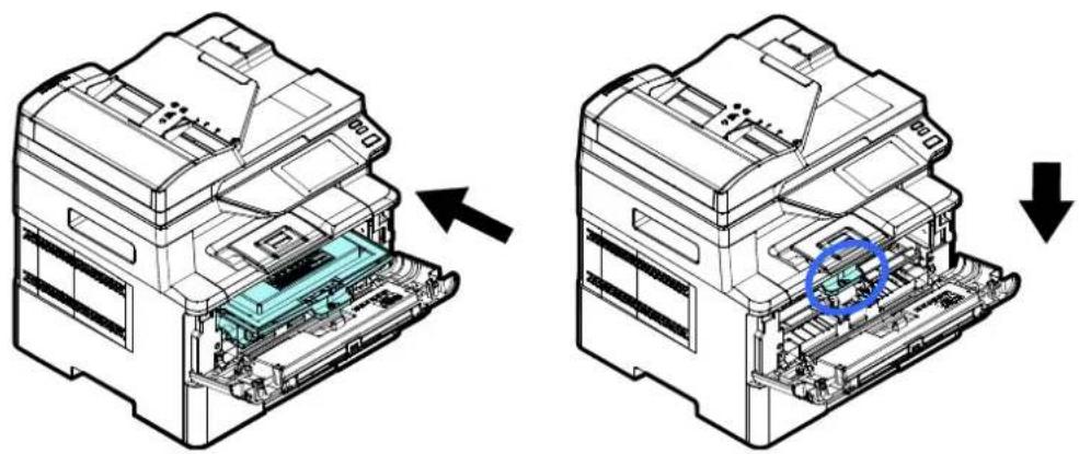 AVISION AM4032iw Plus - Installation de la cartouche de toner - 6