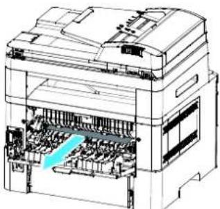 AVISION AM4032iw Plus - Locations of the Jammed Paper (Endroits susceptibles de bourrage de papier) - 8