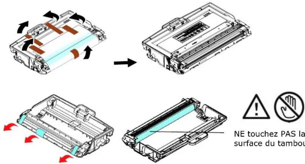 AVISION AM4032iw Plus - Installation de la cartouche de toner - 3
